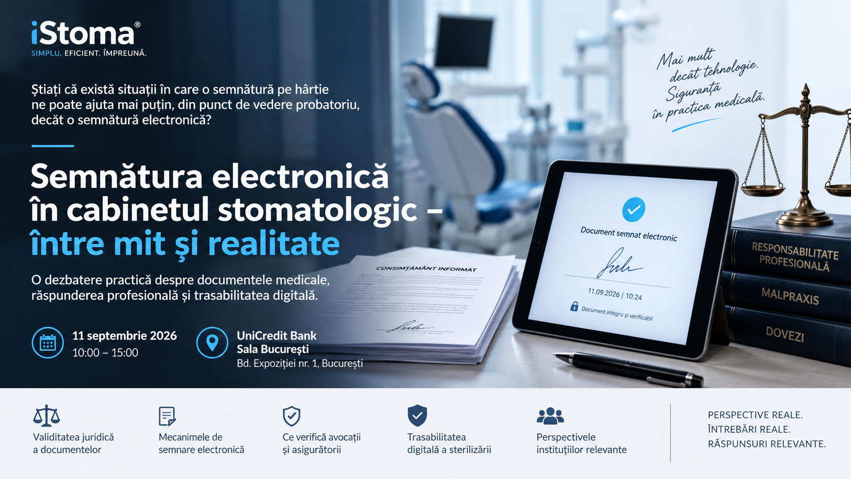 Semnatura electronica in cabinetul stomatologic intre mit si realitate
